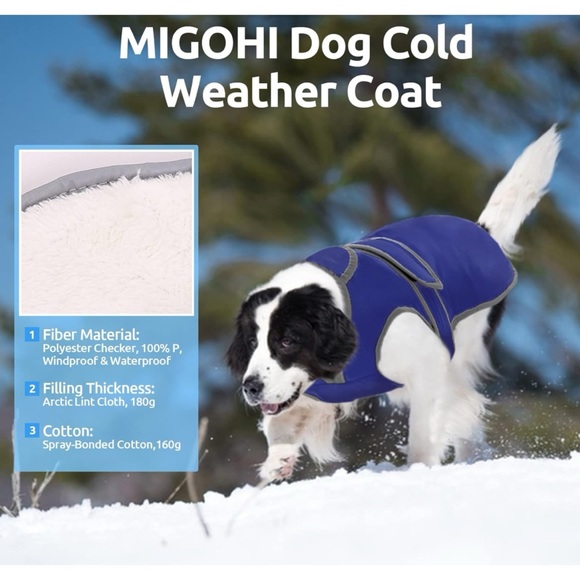 Reflective & Waterproof Dog Vest - Picture 10 of 15